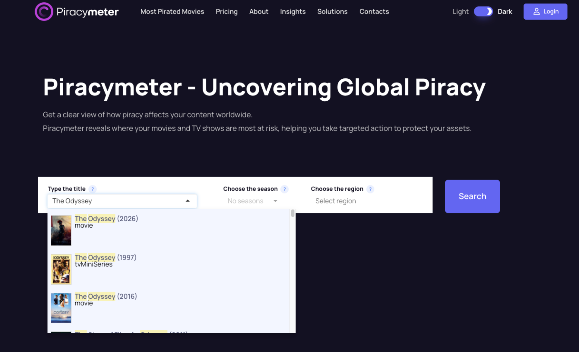 Test Your Title Against Global Piracy